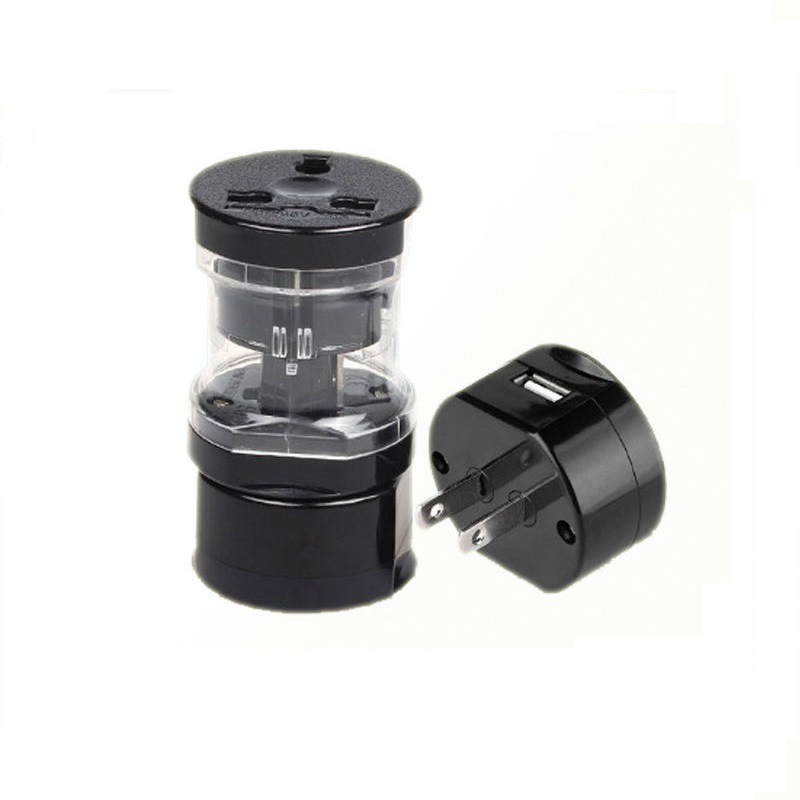RRTRAVEL 301 Premium Travel Adapter พร้อมพอร์ต usb, Universal Plug Adaptor, International Plug [ชุดอเมริกาอังกฤษออสเตรเลียออสเตรเลีย 6 ชิ้น